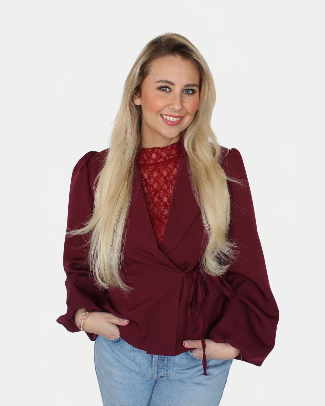 Fay | Wrap Blazer